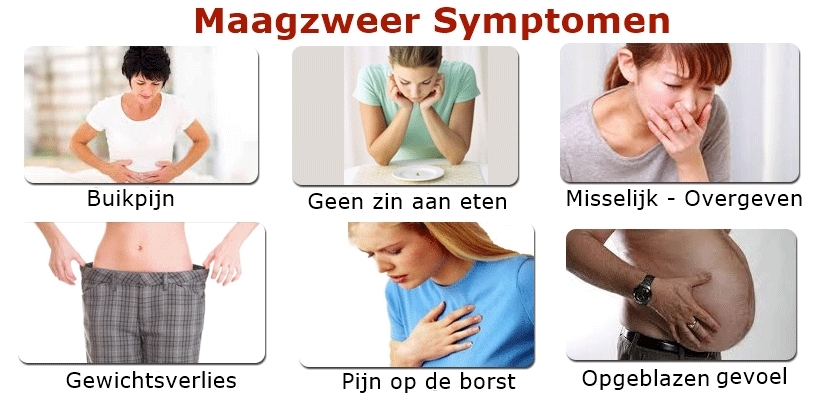 maagzweer symptomen